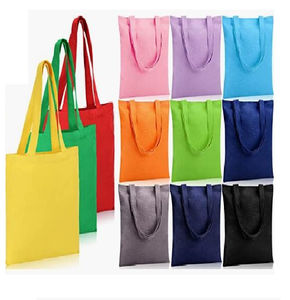 Bolsas de lona de algodón de color orgullo de tela de algodón orgánico al por mayor de alta calidad con logotipo personalizado bolsas de algodón natural de estilo manejado - Product Image 6