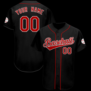 2025 été formation hommes et femmes uniformes de Baseball personnalisé numéro d'impression en gros équipe Match uniformes - Product Image 5