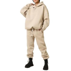 Chándal de alta calidad para hombres, sudaderas con capucha y pantalones, conjuntos de sudaderas con capucha Unisex de gran tamaño para hombres - Product Image 1