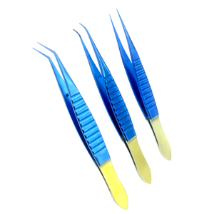 Pinces à bec effilé, pinces à épiler pointues, outils médicaux professionnels de haute qualité en acier, ensemble d'instruments de greffe de cheveux FUE, CE - Product Image 1