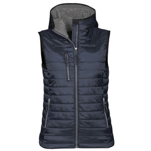Gilet matelassé pour homme à capuche personnalisé, style streetwear, manches régulières, pour le golf et la course à pied - Product Image 5