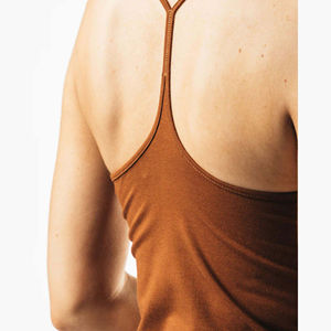 Wholesale Custom Logo Chenille Embroidery <b>Women's</b> Cotton Sleeveless <b>Muscle</b> <b>Tank</b> Top Casual Solid Summer Breathable Bodybuilding - Product Image 4