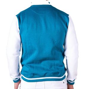 Chaqueta Varsity de Lona Acolchada con Capucha y Cuello Mao para Hombre, Ligera, con Cierre, Logotipo Bordado Personalizado, Resistente al Viento, para Invierno - Product Image 5