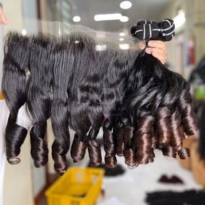 Mèches personnalisées à texture rebondissante et extensions frontales de cheveux vietnamiens - Product Image 3