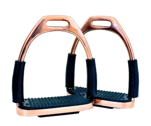 Estribos para Caballo de Material Sólido, Par de Estribos de Plástico Antideslizantes con Base Ancha, Protección para los Tobillos, Equipo de Seguridad para Montar a Caballo - Product Image 2