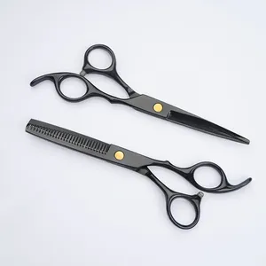 Hair Scissors Household Haircutting Scissors <b>Set</b> Contain Hair Clip <b>Barber</b> Hairdressing Tools Kit Salon Scissors Kit - Product Image 5