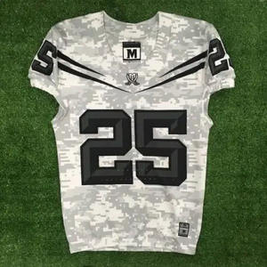 Novedad de 2025, camisetas de fútbol americano hechas a medida, uniforme transpirable de manga corta de talla grande con nombre y número personalizados - Product Image 6