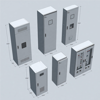 Panel de Control Eléctrico con Carcasa Metálica e Interruptor Principal para Control de Motores en Maquinaria y Equipos Industriales