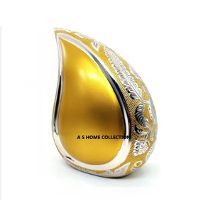 Modern Style Metal Cremation <b>Urn</b> Tear Drop With Enamel Finishing Unique Design Best Quality for Funeral Services - Product Image 4