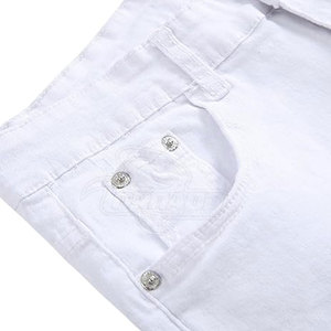 Pantalones Casuales para Hombre, Estilo Urbano, Talla Personalizada, Ligeros, de Algodón, Cintura Media, Corte Recto, Transpirables, con Cierre de Cremallera, al por Mayor - Product Image 3