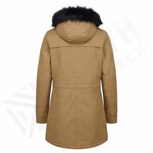 Veste parka pour femme, nouvelle mode, couleur personnalisée, taille XL, matelassée, respirante, avec poche décorative, chaude, élégante, thermique pour l'hiver - Product Image 2