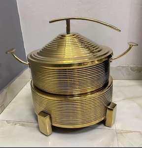 Plato de frotamiento metálico de cobre hecho a mano al por mayor última llegada Mesa diseño clásico elegante exportador Acero inoxidable nuevo - Product Image 1