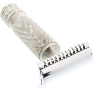 Profesional Wet Shaving Classic Collection Razor 110S, Acero Inoxidable. Hecho por Zarnab quirúrgico - Product Image 4