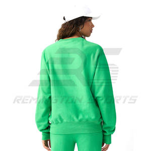 เสื้อสเวตเตอร์แขนยาวสำหรับผู้หญิงเสื้อสเวตเตอร์แบบสวมศีรษะเสื้อสเวตเตอร์แขนยาวออกแบบโลโก้ได้ตามต้องการ - Product Image 2