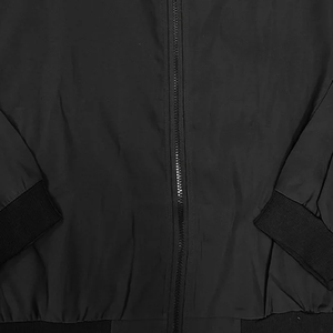 Chaqueta universitaria personalizada de estilo callejero para hombre, cuerpo de lana negra con cuello levantado, chaqueta de trabajo OEM de invierno de alta calidad, 2025 - Product Image 6