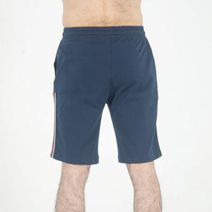 Pantalones cortos de gimnasio para correr estilo de calle para hombre, bolsillos estampados personalizados que absorben la humedad, cintura elástica de algodón - Product Image 5