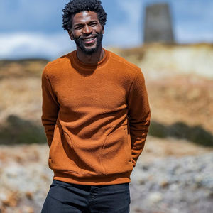 Vente chaude de haute qualité hommes veste polaire nouveau Design hiver randonnée Trekking brodé Sherpa respirant vêtements de plein air - Product Image 6