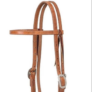 Nouvelle arrivée en cuir véritable Headstall Western Horse Bride et Tack Set Cowboy Western Horse Tack Halters - Product Image 1