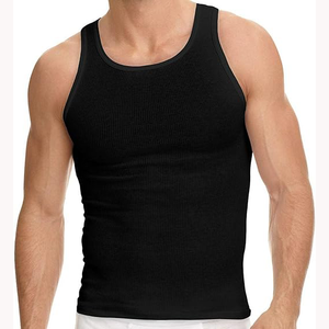 Camisetas sin mangas de verano con logotipo personalizado para hombre, chaleco de gimnasio para correr de algodón suave con espalda en Y, camisetas sin mangas a granel - Product Image 3