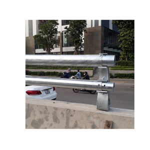 Barrière de sécurité routière en acier VCT personnalisée, galvanisée à chaud, argentée - Product Image 6