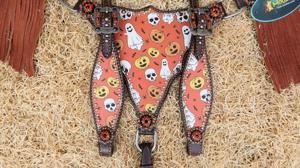 Conjunto de Cabezada y Pechera de Primera Calidad para Equitación Western, con Cuero y Acero Inoxidable, Cómodo - Product Image 5