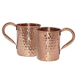 Accessoires de cadeaux personnalisés, tasses en cuivre de mule de moscou, tasse de Mule de moscou en cuivre pur, tasses en cuivre solide de mule de moscou - Product Image 1