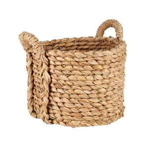 Twisted water hyacinth <b>basket</b> Handmade Storage <b>Basket</b> Wholesale eco-friendly Made in Vietnam - Product Image 1