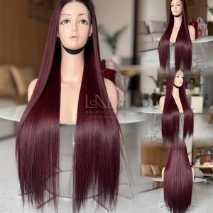 Pelucas Hermosas de la Más Alta Calidad, Cabello Humano Real 100% Vietnamita, Liso Natural, Color Personalizable, Peluca con Cierre - Product Image 5