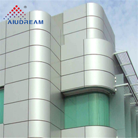Diseño de ventilación perforada ignífuga de grado A2, sistema HVAC, revestimiento de fachada, paneles ACP ACM, baño exterior, almacén, apartamento