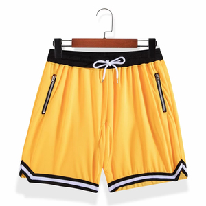 Short de sport et de fitness pour homme, short d'entraînement de course, jogging en maille à séchage rapide, pantalon court respirant - Product Image 1