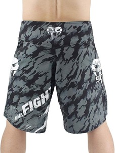 Short MMA au design personnalisé en gros Short de combat respirant et résistant à la décoloration avec taille élastique - Product Image 3