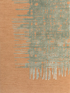 Ensemble de tapis en laine nouée à la main au design moderne Noeuds élégants et motifs abstraits Tapis élégant et contemporain - Product Image 3