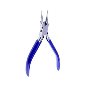 Alicates de punta de la mejor calidad, alicates de joyería de acero de alto carbono con mango de agarre de PVC, alicates para envolver alambre con agarre - Product Image 1