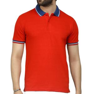 Jersey de algodón suave de alta calidad para hombre para camisetas de polo personalizables de talla grande comprimido para mayor comodidad precio bajo cómodo - Product Image 1
