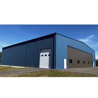 Matériaux de construction en acier de haute qualité pour hangar/abri/entrepôt préfabriqué, kits de construction d'entrepôts