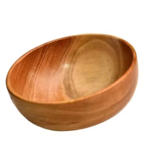 Bol en bois disponible de taille moderne conçue et personnalisée par l'artisanat en croissant - Product Image 3