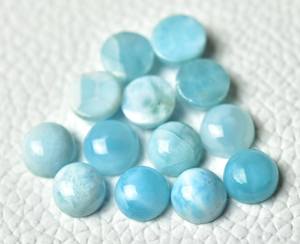 Larimar พลอยเจียระไนทรงกลมขนาดผสมพลอยกะรัตโกเมนโรโดไลต์แท้100% เป็นจำนวนมาก - Product Image 2