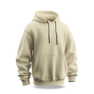 Vente en gros de sweats à capuche épais et surdimensionnés unisexe avec logo personnalisé pull à capuche vierge épais en coton polaire sweats à capuche pour hommes - Product Image 5
