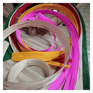 Colorful Bamboo <b>Strips</b> Soft bamboo decorative <b>strips</b> for DIY art crafts interior accents and styling Vietnam - Product Image 4