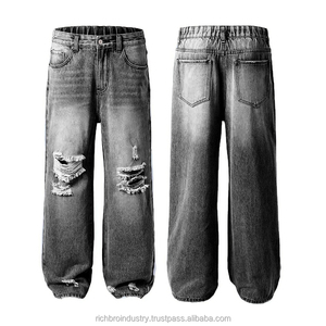 กางเกงคาร์โก้ทรงหลวมเอวสูงสำหรับผู้หญิงกางเกงขากว้างแบบลำลองทรงหลวมเสื้อผ้าแฟชั่นไซส์พิเศษ - Product Image 5