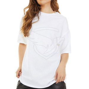 T-shirt surdimensionné du fabricant pakistanais T-shirt surdimensionné léger à quantité minimale de commande bas T-shirt surdimensionné de couleur personnalisée - Product Image 1