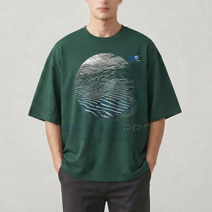 Vêtements décontractés tendance à forte demande avec impression personnalisée, confortables, 100% coton, respirants, écologiques, t-shirts - Product Image 3