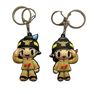 2024พวงกุญแจ2D 3D น่ารักดีไซน์ใหม่โลโก้ออกแบบได้ตามต้องการพวงกุญแจพีวีซีโลหะซิลิโคนแบบนิ่มของขวัญส่งเสริมการขายเฉพาะบุคคลสินค้าพิมพ์ยูวี - Product Image 5