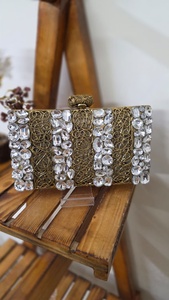 Sac à main en nacre pour vadrouille, sac à main en nacre, pochette de soirée pour mariage indien, fournisseurs en gros - Product Image 2