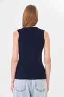Chaleco de Pana Tejido para Mujer, Estilo Casual y Elegante, Prenda Exterior de Verano de Algodón con Decoración de Botones