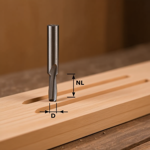 Fraise à rainurer Festool à pointe en carbure HW S8 D 3-8mm - Product Image 3