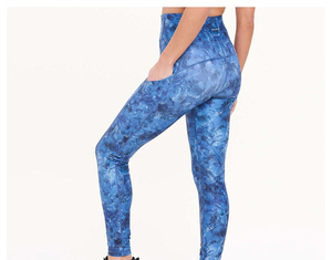 Sublimation Elastic Yoga Sublimation Activewear <b>Leggings</b> Workout Fitness Training Women <b>Leggings</b> Quick Dry Elastic Waist - Product Image 5