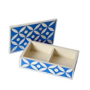 Boîte à bijoux nouveau design de qualité supérieure meilleure qualité incrustation d'os indien boîte de décoration fabricant inde boîte de rangement incrustation d'os - Product Image 4