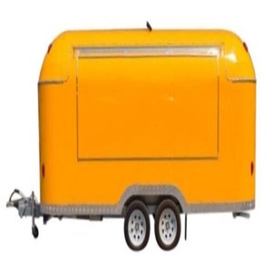 Camión de aperitivos móvil multifunción de acero inoxidable totalmente equipado, helado de comida rápida para remolque de comida remolcable - Product Image 3