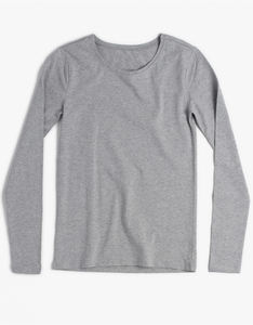 Camiseta informal de algodón de verano para mujer de calidad superior, logotipo personalizado, letra, manga larga ecológica, apliques de ropa de calle - Product Image 6